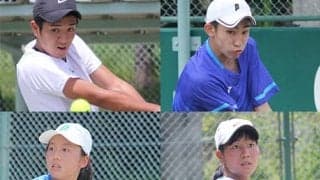  高3テニス大会 沖縄代表が決定 