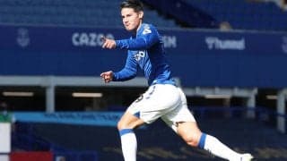 ハメス・ロドリゲスがデビュー2戦目にして初ゴール！ キャルバート＝ルーウィンはキャリア初ハットトリック！《プレミアリーグ》