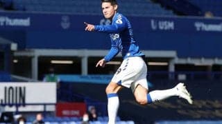 ハメスが移籍後初ゴール！ 指揮官アンチェロッティ「もうチームに馴染み、すべて問題なしだ」