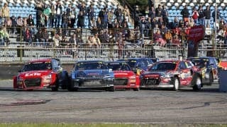 世界RXリガ、ダブルヘッダーの1日目はクリストファーソンが今季3勝目