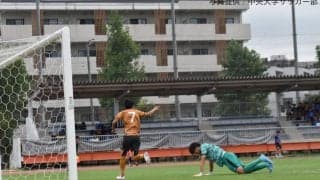 髙岸が好プレー！連敗食い止め、ドローで前期を終えるー関東大学サッカーリーグ １部 前期第11節 対法大