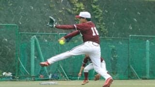 主将の一打で慶大に勝利　秋季リーグ戦を２位で終える