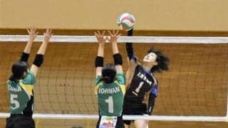 【春高バレー　栃木大会】１次予選開幕　実力校が順当勝ち