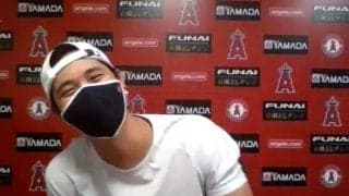 【MLB】大谷翔平、復活6号を祝福する“乱入者”に大爆笑　「ハロー、ショウヘイ、君の親友だよ」