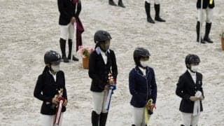 【馬術部】　下級生が実力を見せつけ、個人入賞多数