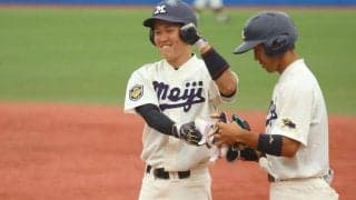 終盤追い付き同点に　引き分けに持ち込み連敗阻止／東京六大学秋季リーグ戦