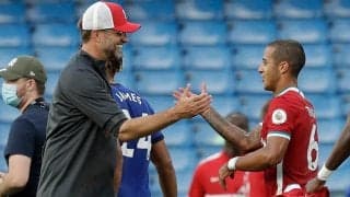 チェルシー撃破を喜ぶクロップ、リバプールデビューのチアゴも激賛 「完璧なスタート」