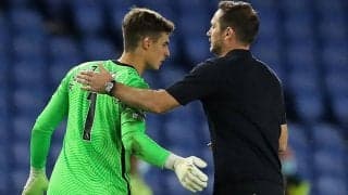 昨季王者に屈したランパード、数的不利で「ゲームの顔が変わった」　失点関与ケパにもコメント