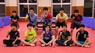 卓球日本代表・森薗政崇、高校生強化合宿を開催　現役トップ選手が学生卓球界に恩返し