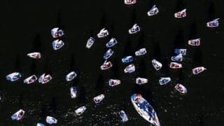 77艇DNFの大波乱。東日本オプティミスト選手権初日