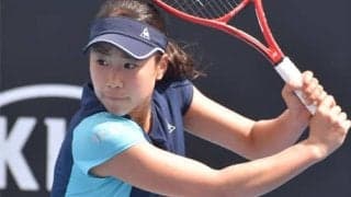  日比野菜緒、元世界3位破る 