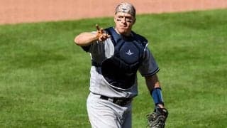 【MLB】ヤ軍捕手が野手登板で“魔球”ナックル！　縫い目が動かない軌道に米称賛「美しい」