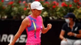 女子テニス ローマ大会決勝はわずか32分で終幕。ハレプが今季3度目の優勝