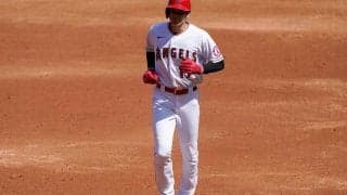 【MLB】大谷翔平、3戦連続スタメン無安打も2四球2得点　打率.193、本拠地最終戦でエ軍逆転勝ち