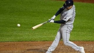 【MLB】筒香嘉智、4打数1安打で打率.199に　”最強右腕”デグロムには3連続空振り三振