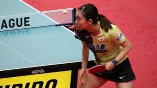 【今週の卓球】石川佳純「新しい一歩」 オールスターで卓球界が再開