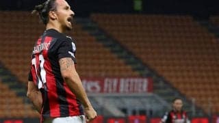 イブラヒモビッチが開幕2ゴール 「39歳になるからって、同情や配慮は一切不要」