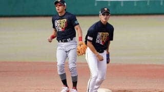 「世界一の二遊間」独立Lで復活！　川崎宗則は遊撃、西岡剛は二塁でスタメン