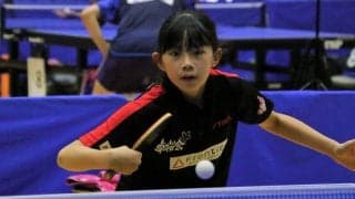 森薗政崇支援の高校生強化合宿　唯一の女子選手・11歳香取、男子相手に奮闘