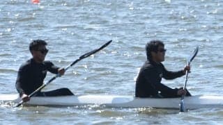 【カヌー部】 全日本インカレ１日目、中原・駒谷組が全国４位