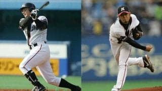 ロッテ、10・3西武戦でOB初芝氏＆小林宏氏が始球式　05年日本一は「今でも鮮明に」