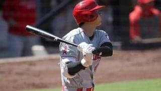 【MLB】大谷翔平、第1打席で同点7号2ラン　2戦ぶりスタメンで対左腕から今季初アーチ