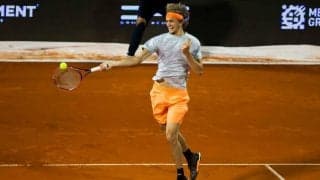 ズべレフとフェレールのタッグが本格始動。全仏OP会場で共に汗を流す