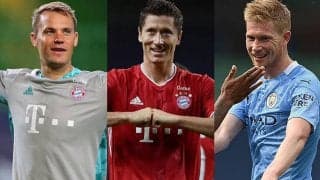 バイエルンの攻守の要にシティの絶対的司令塔!　UEFA男子年間最優秀選手賞の最終候補3名が発表!