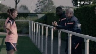 美女ストライカーの前ではモウリーニョも思わず笑顔に？米女子代表FWモーガンのスパーズ初日の様子が公開