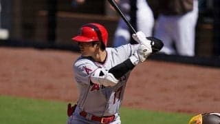 【MLB】大谷翔平が左投手から今季初アーチ　名物解説称賛「忍耐強く…うまく打ちました」