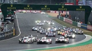 【ルマン24時間】スタート、トヨタが3連覇に向け好発進