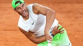  ナダル 全仏OP現地で練習 