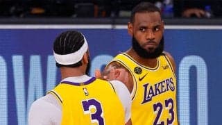 【NBAプレーオフ33日目】レイカーズの2枚看板がまたも躍動…ナゲッツを下し、NBAファイナル進出まであと1勝