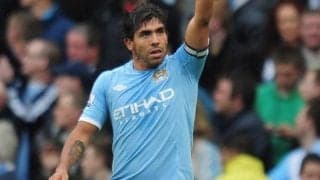 その軌道はもはやカットボール！シティ時代のテベスが見せたスペシャルなFK【ビューティフル・フリーキック】