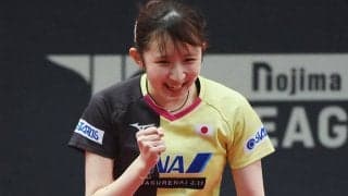 早田ひな、激戦の末に加藤美優を下す 日本代表選抜 4-4 Tリーグ選抜【卓球 ドリームマッチ】