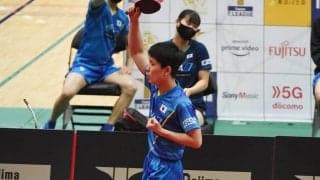 張本智和が日本代表の意地を見せる！戸上に逆点勝利 日本代表選抜 3-4 Tリーグ選抜【卓球 ドリームマッチ】