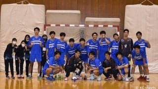 【ハンドボール部男子】　後半で失速し、開幕戦は近大に敗北
