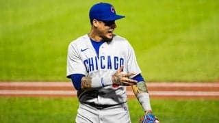 右打ちの魔術師バエズが“左打席”で二塁打…仰天の離れ技にMLB公式も注目