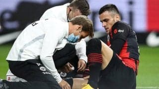 フランクフルトの10番、セルビア代表MFコスティッチが内側じん帯損傷で数週間離脱