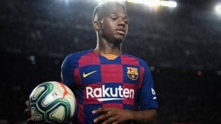 バルサの新星FWアンス・ファティに最大184億円のオファーが？しかし、バルサは門前払い