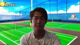 西岡良仁の試合直前の調整法。全仏OP直前のパリから学生たちへ伝授