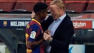 監督クーマン 17歳の2選手の活躍に満足「素晴らしい未来がある」