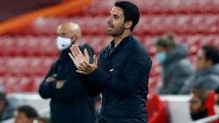 昨季王者に力及ばずのアルテタ「戦う姿勢は示せた」 ベンチで悔しさ露わのラカゼットに労いの言葉も