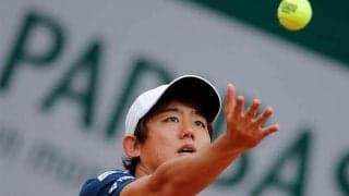 西岡良仁「ぃよおおおおし！」　金星挙げた“絶叫動画”に反響「最後の笑顔良かった」