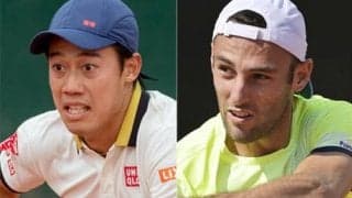  【速報中】錦織vsトラヴァグリア 