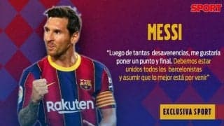 【SPORT独占】メッシがファンに団結求める「最高の瞬間が訪れると信じる」