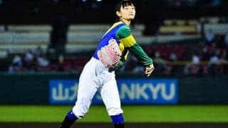 【地方競馬】「練習ではうまくいったのですが…」関本玲花騎手が“岩手競馬ナイター”始球式に登板