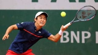 【速報】西岡良仁が第1セットを落とす。初の3回戦進出をかけた若手ガストンとの2回戦