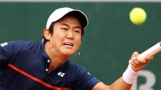  西岡 全仏初3回戦進出ならず 