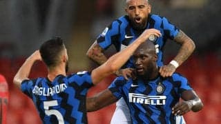 ルカク2発にハキミの移籍後初弾などでインテルがベネヴェントに5発圧勝《セリエA》